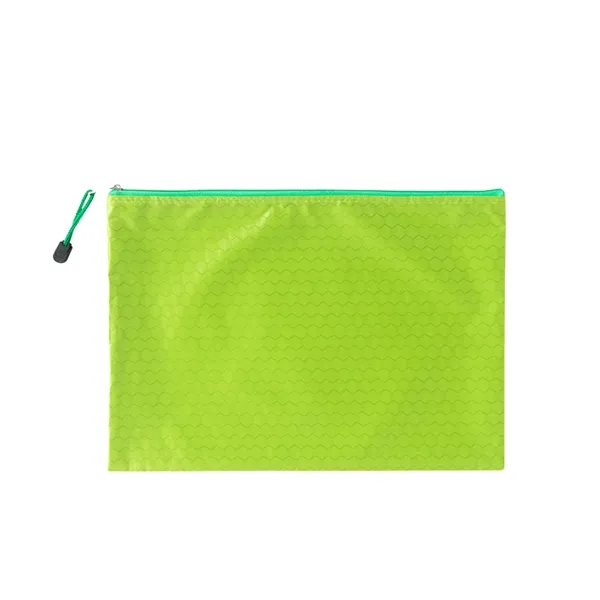 A6 Waterproof Zipper Bag Pencil Pouch - A6 Waterproof Zipper Bag Pencil Pouch - Image 3 of 3