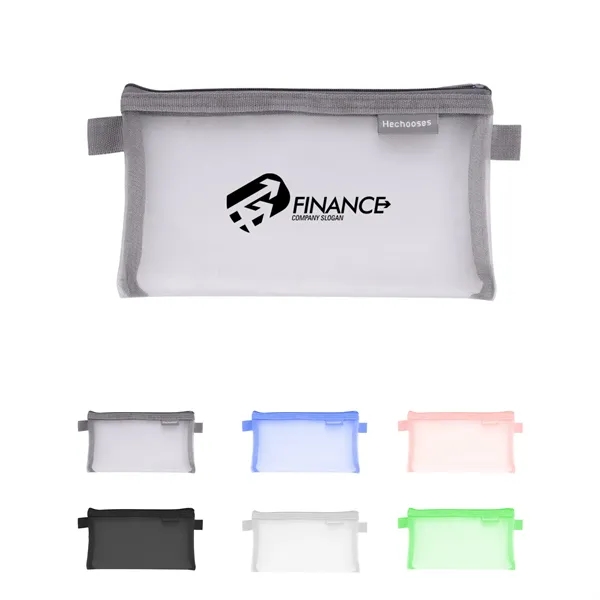 Zipper Mesh Pencil Bag - Zipper Mesh Pencil Bag - Image 0 of 6