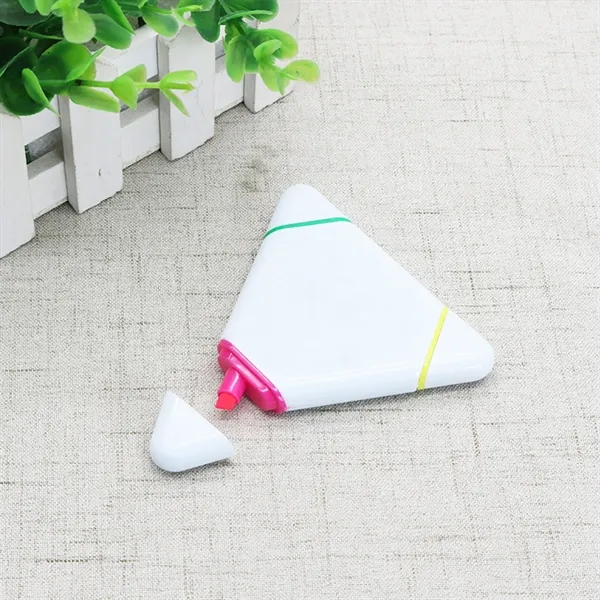 3 Color Triangular Highlighter Pen - 3 Color Triangular Highlighter Pen - Image 4 of 16