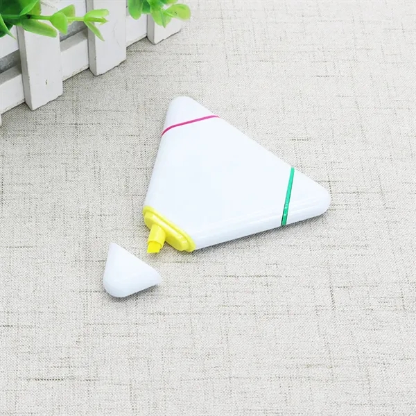 3 Color Triangular Highlighter Pen - 3 Color Triangular Highlighter Pen - Image 8 of 16