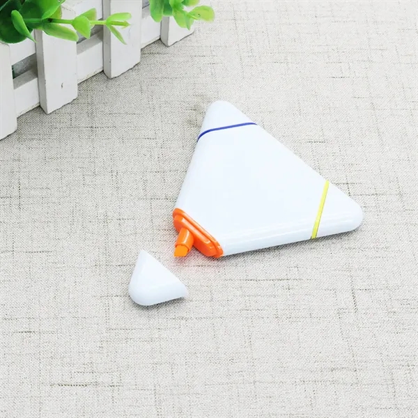 3 Color Triangular Highlighter Pen - 3 Color Triangular Highlighter Pen - Image 9 of 16