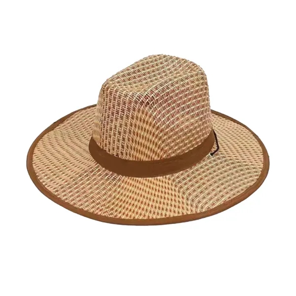 Beach Sun Straw Hat - Beach Sun Straw Hat - Image 8 of 8