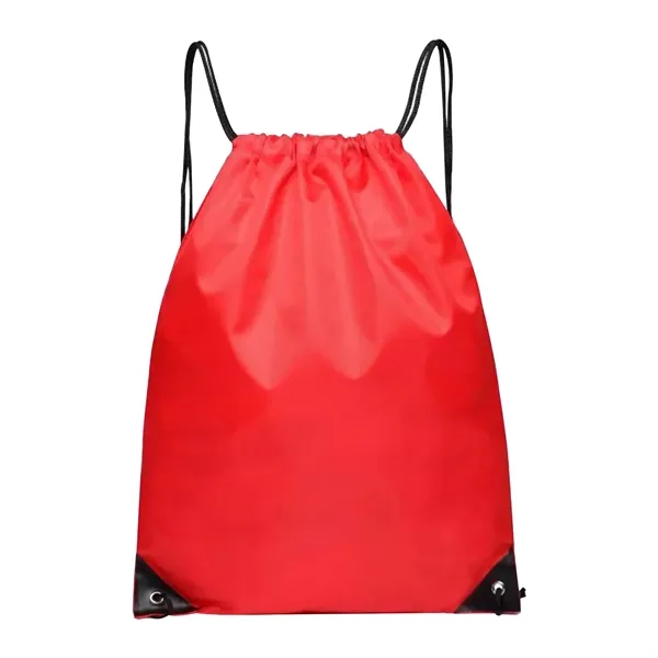 210D Polyester Drawstring Backpack - 210D Polyester Drawstring Backpack - Image 3 of 6
