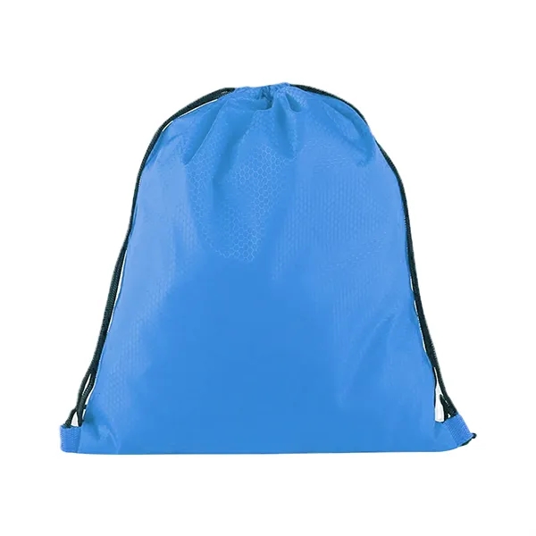 210D Polyester Drawstring Backpack - 210D Polyester Drawstring Backpack - Image 6 of 6