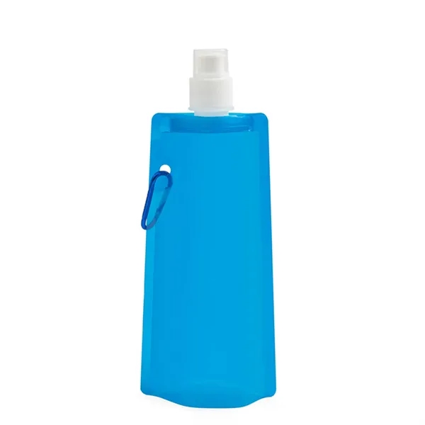 16oz PE Collapsible Water Bag Clip For Sports - 16oz PE Collapsible Water Bag Clip For Sports - Image 4 of 13