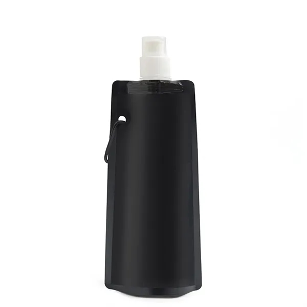 16oz PE Collapsible Water Bag Clip For Sports - 16oz PE Collapsible Water Bag Clip For Sports - Image 5 of 13