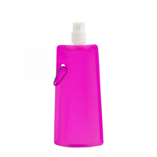 16oz PE Collapsible Water Bag Clip For Sports - 16oz PE Collapsible Water Bag Clip For Sports - Image 10 of 13