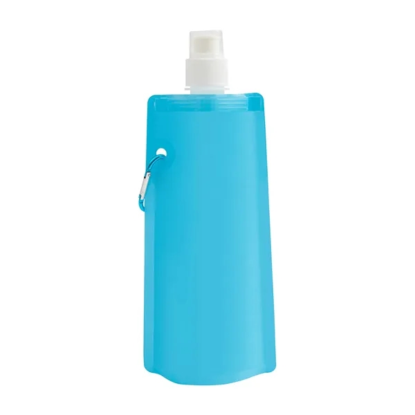 16oz PE Collapsible Water Bag Clip For Sports - 16oz PE Collapsible Water Bag Clip For Sports - Image 13 of 13