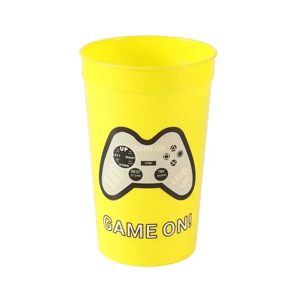 16 oz Food Grade Plastic Stadium Cup - 16 oz Food Grade Plastic Stadium Cup - Image 4 of 13