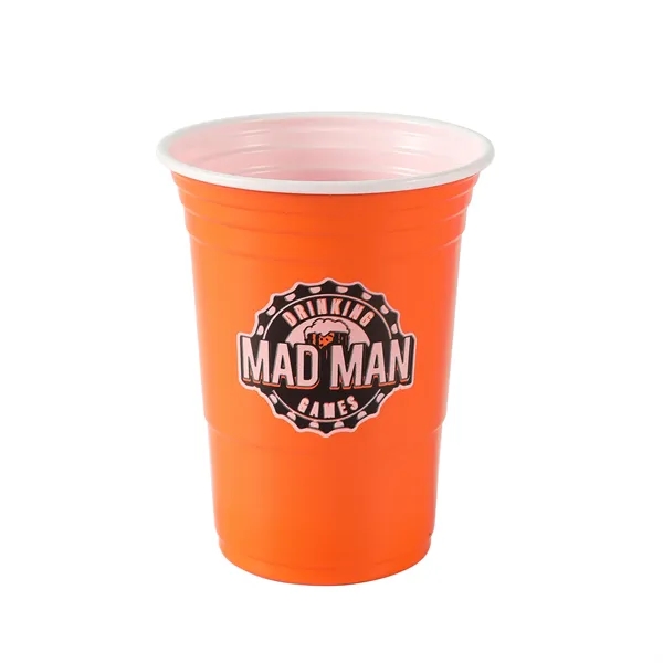 16 Oz. Disposable Party Stadium Cup - 16 Oz. Disposable Party Stadium Cup - Image 4 of 7