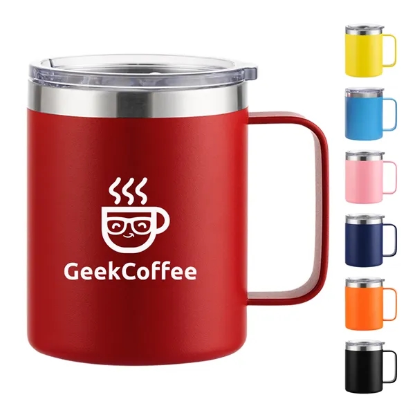 14Oz Stainless Steel Coffee Mug - 14Oz Stainless Steel Coffee Mug - Image 0 of 19