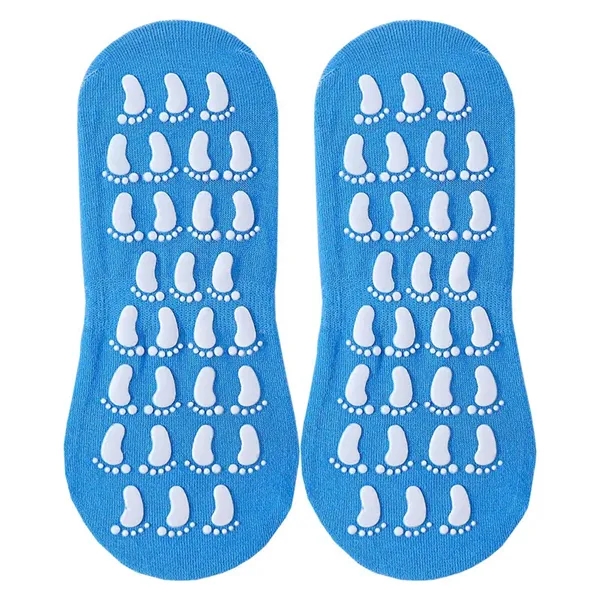 Yoga Pilates Non Slip Socks With Grippers Women - Yoga Pilates Non Slip Socks With Grippers Women - Image 4 of 11