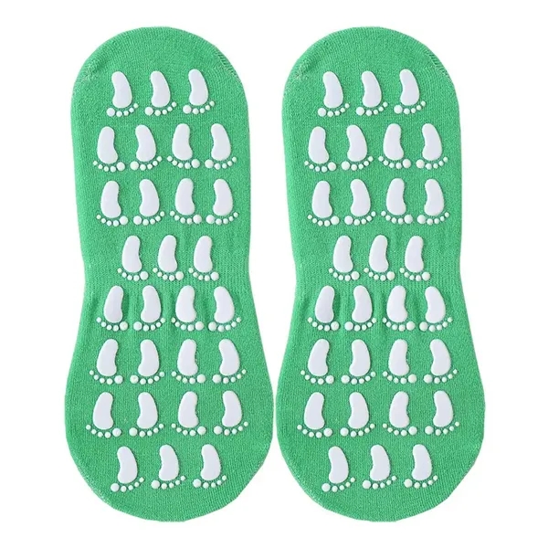 Yoga Pilates Non Slip Socks With Grippers Women - Yoga Pilates Non Slip Socks With Grippers Women - Image 5 of 11