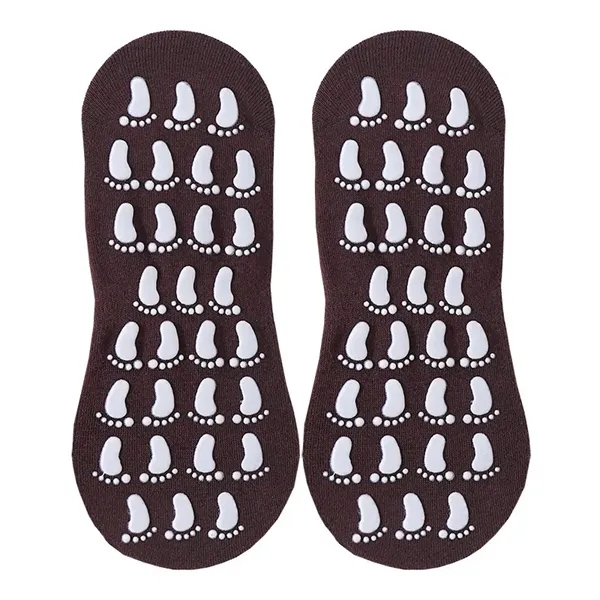 Yoga Pilates Non Slip Socks With Grippers Women - Yoga Pilates Non Slip Socks With Grippers Women - Image 6 of 11