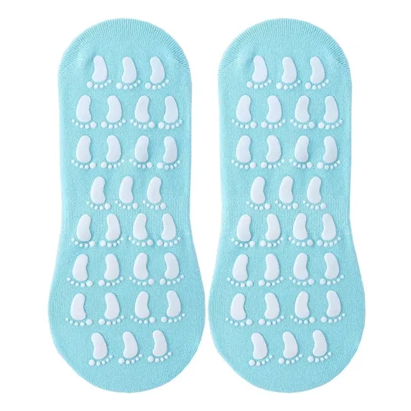 Yoga Pilates Non Slip Socks With Grippers Women - Yoga Pilates Non Slip Socks With Grippers Women - Image 10 of 11