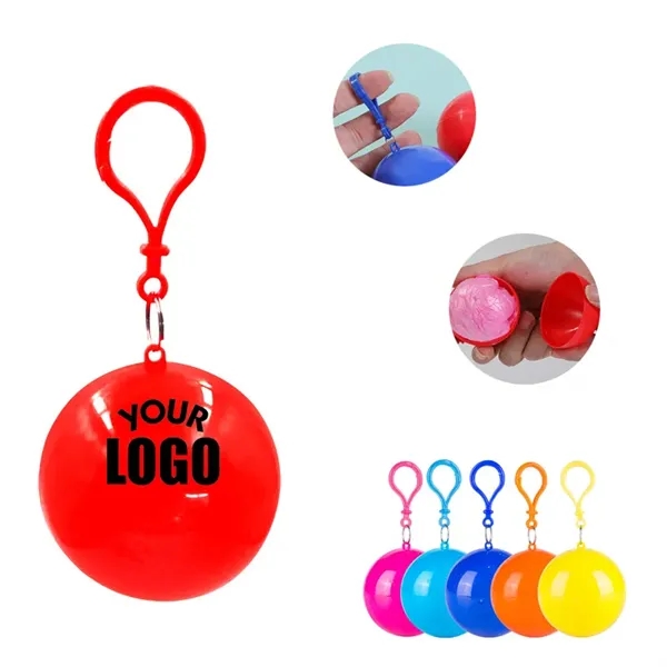 Portable Disposable Raincoat Pocket Ball - Portable Disposable Raincoat Pocket Ball - Image 0 of 3