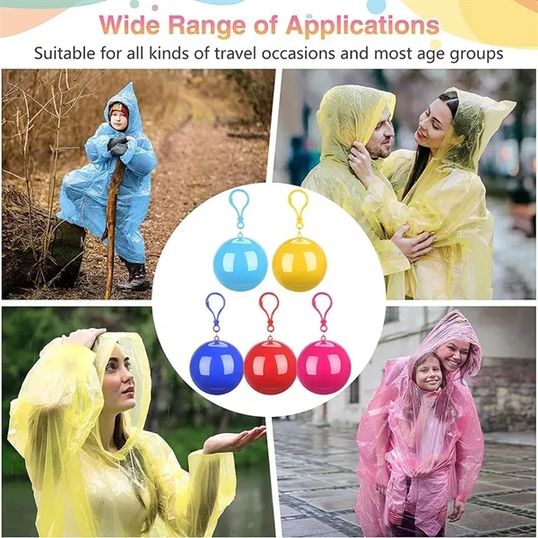Portable Disposable Raincoat Pocket Ball - Portable Disposable Raincoat Pocket Ball - Image 2 of 3