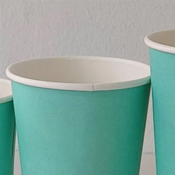 12 oz Food Grade Double Wall Paper Cup w/ Lid - 12 oz Food Grade Double Wall Paper Cup w/ Lid - Image 6 of 6