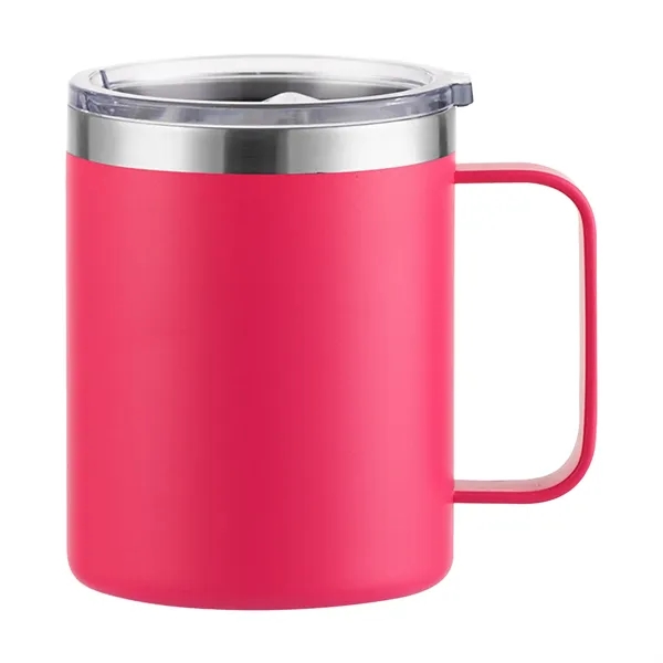 12Oz Stainless Coffee Tumbler Mug With Leakproof Lid - 12Oz Stainless Coffee Tumbler Mug With Leakproof Lid - Image 6 of 6