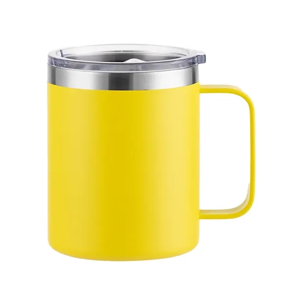 12Oz Stainless Coffee Tumbler Mug With Leakproof Lid - 12Oz Stainless Coffee Tumbler Mug With Leakproof Lid - Image 3 of 6