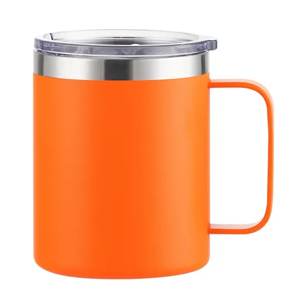 12Oz Stainless Coffee Tumbler Mug With Leakproof Lid - 12Oz Stainless Coffee Tumbler Mug With Leakproof Lid - Image 5 of 6