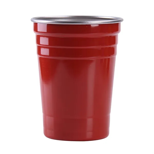 16 Oz. Stainless Steel Pint Cup - 16 Oz. Stainless Steel Pint Cup - Image 3 of 3