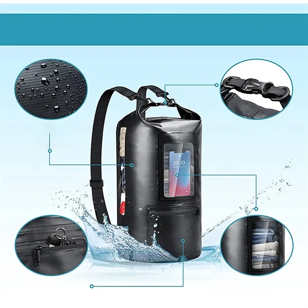 20L Waterproof Floating Dry Bag - 20L Waterproof Floating Dry Bag - Image 7 of 8