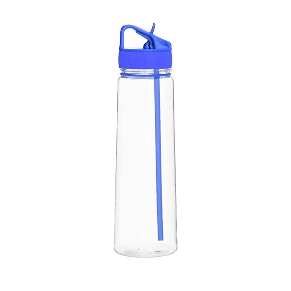 24 Oz Water Bottle With Flip Straw - 24 Oz Water Bottle With Flip Straw - Image 3 of 3