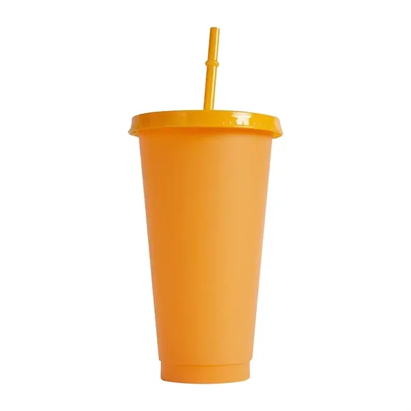 24Oz Reusable Cold Color Changing Cups Tumblers - 24Oz Reusable Cold Color Changing Cups Tumblers - Image 3 of 3