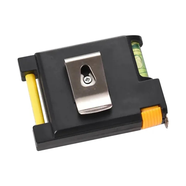 Tape Measure w/Notepad, Pen, Level & Belt Clip - Tape Measure w/Notepad, Pen, Level & Belt Clip - Image 3 of 3