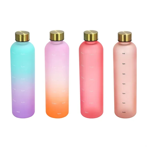 32Oz Time Marked Tritan Water Bottle - 32Oz Time Marked Tritan Water Bottle - Image 2 of 6