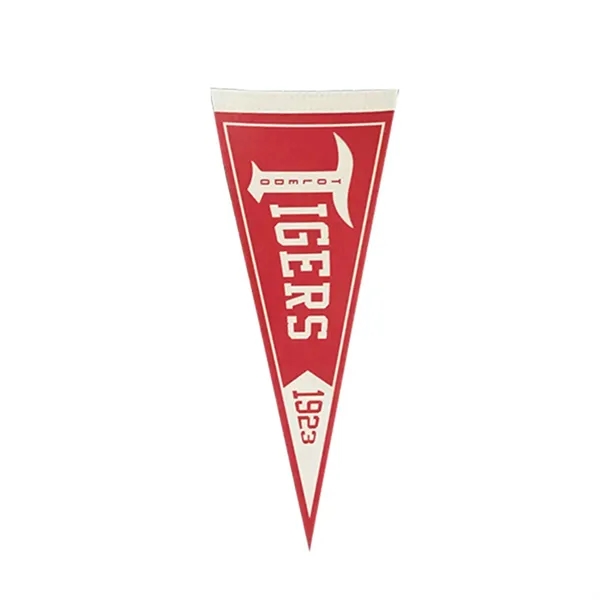 4" X 10" Mini Felt Pennant W/ Sewn Strip - 4" X 10" Mini Felt Pennant W/ Sewn Strip - Image 2 of 12