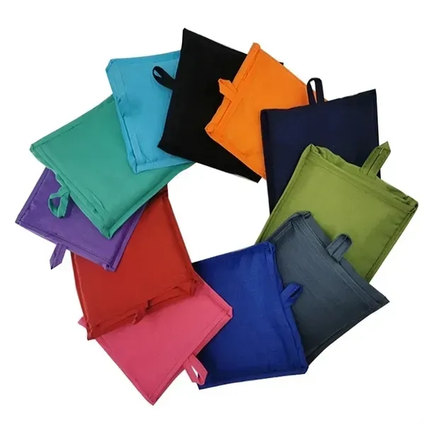 Large Foldable Reusable Washable Grocery Shopping Bags - Large Foldable Reusable Washable Grocery Shopping Bags - Image 4 of 4