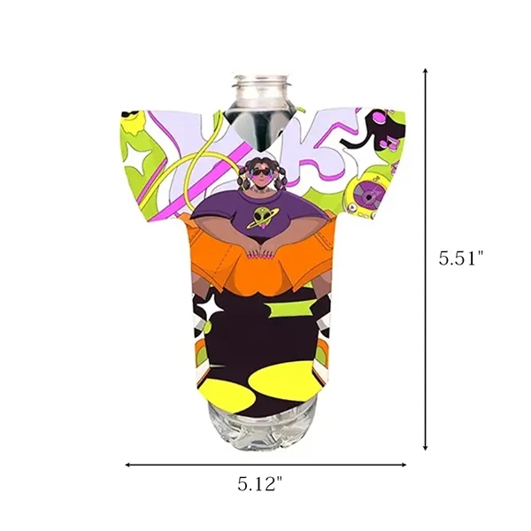 Full Color Jersey Sleeve Bottle Cooler - Full Color Jersey Sleeve Bottle Cooler - Image 1 of 3