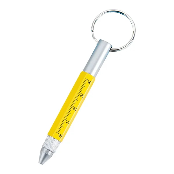 6 In 1 Metal Tool Pen With Key Ring - 6 In 1 Metal Tool Pen With Key Ring - Image 7 of 9