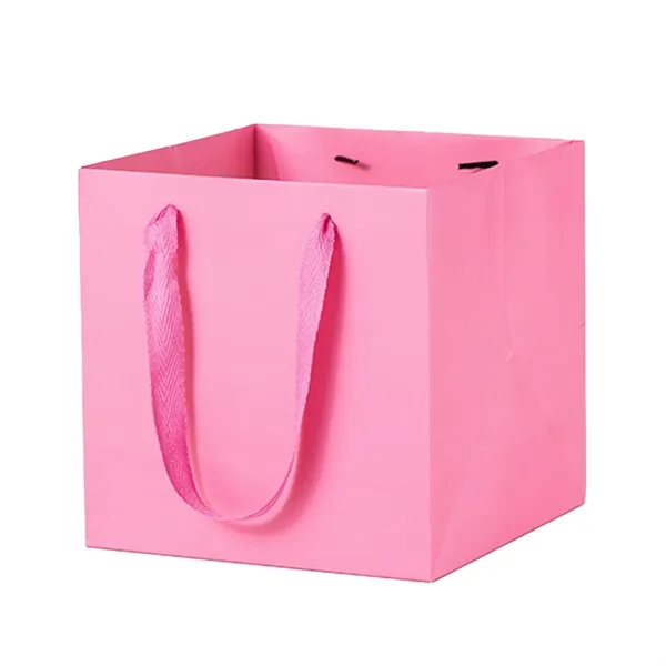 8" X 8"  8" Matte Laminated Euro Gift Tote Bag - 8" X 8"  8" Matte Laminated Euro Gift Tote Bag - Image 1 of 3