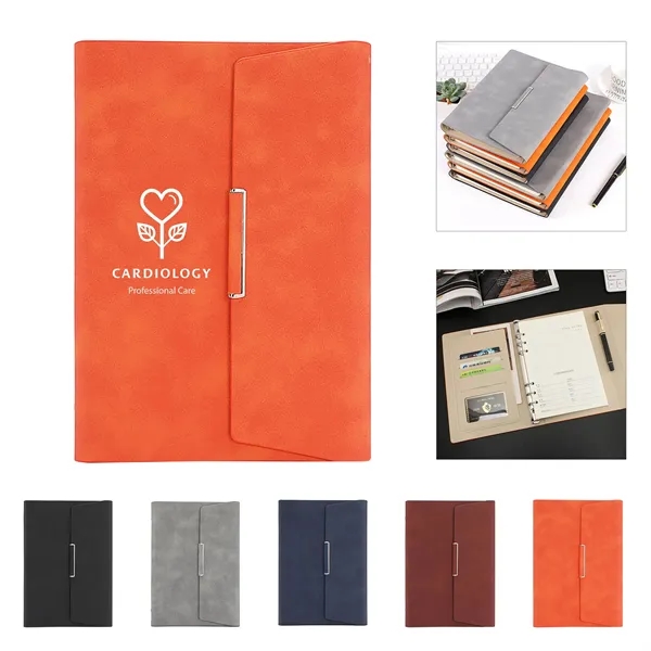 A5 Magnet Sketch Book with Pen & Card Pouches - A5 Magnet Sketch Book with Pen & Card Pouches - Image 0 of 3