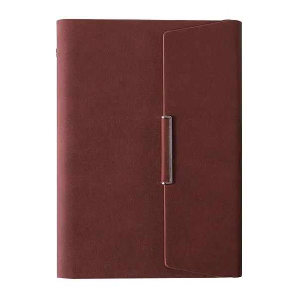 A5 Magnet Sketch Book with Pen & Card Pouches - A5 Magnet Sketch Book with Pen & Card Pouches - Image 1 of 3