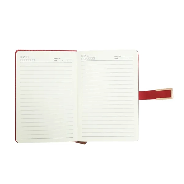 A5 Magnetic Buckle Pu Leather Notebook - A5 Magnetic Buckle Pu Leather Notebook - Image 1 of 8