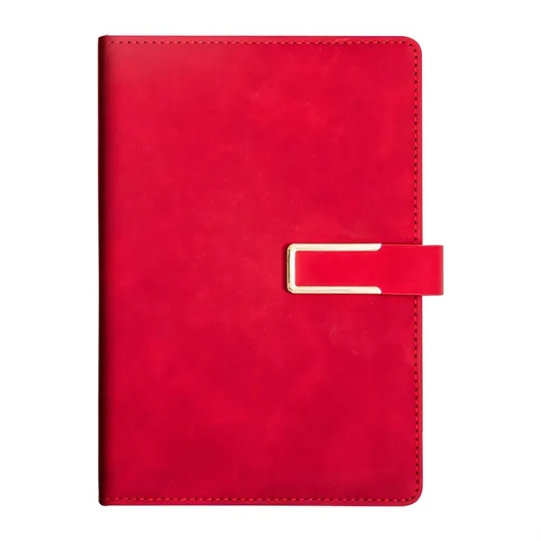 A5 Magnetic Buckle Pu Leather Notebook - A5 Magnetic Buckle Pu Leather Notebook - Image 5 of 8