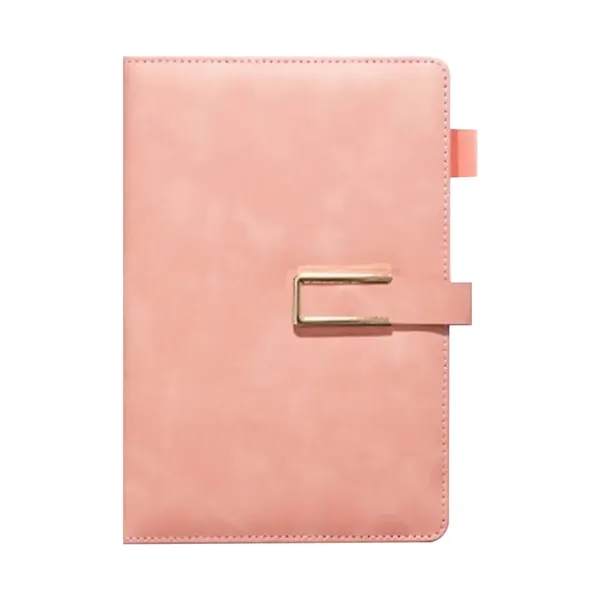 A5 Magnetic Buckle Pu Leather Notebook - A5 Magnetic Buckle Pu Leather Notebook - Image 8 of 8