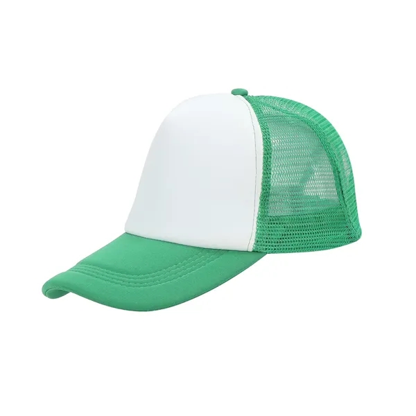 Two Tone Foam Trucker Mesh Cap - Two Tone Foam Trucker Mesh Cap - Image 14 of 29
