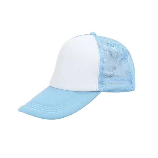 Two Tone Foam Trucker Mesh Cap - Two Tone Foam Trucker Mesh Cap - Image 19 of 29