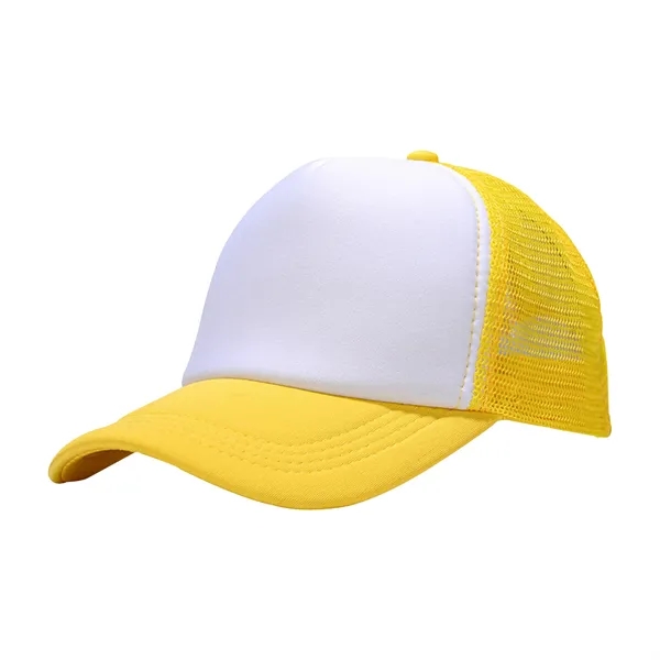 Two Tone Foam Trucker Mesh Cap - Two Tone Foam Trucker Mesh Cap - Image 22 of 29