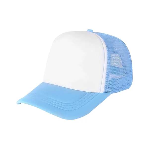 Two Tone Foam Trucker Mesh Cap - Two Tone Foam Trucker Mesh Cap - Image 25 of 29