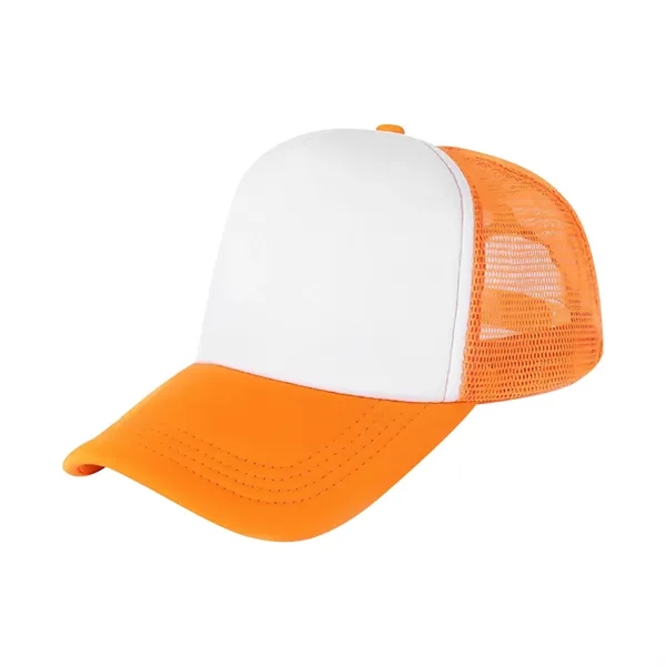 Two Tone Foam Trucker Mesh Cap - Two Tone Foam Trucker Mesh Cap - Image 29 of 29