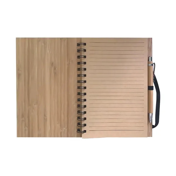 Bamboo Notebook With A Pen - Bamboo Notebook With A Pen - Image 1 of 3