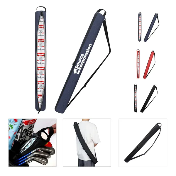 Beer Sleeve For Golf Cooler Bag