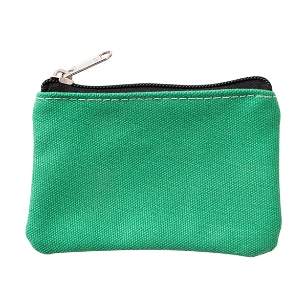 Canvas Zipper Bags Makeup Organizer Storage Pouch Coin Purse - Canvas Zipper Bags Makeup Organizer Storage Pouch Coin Purse - Image 3 of 3