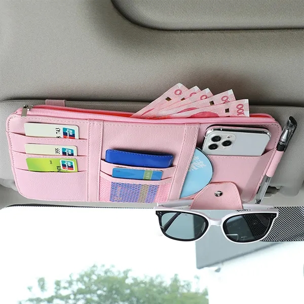 Car Sun Visor Point Pocket Organizer - Car Sun Visor Point Pocket Organizer - Image 4 of 6